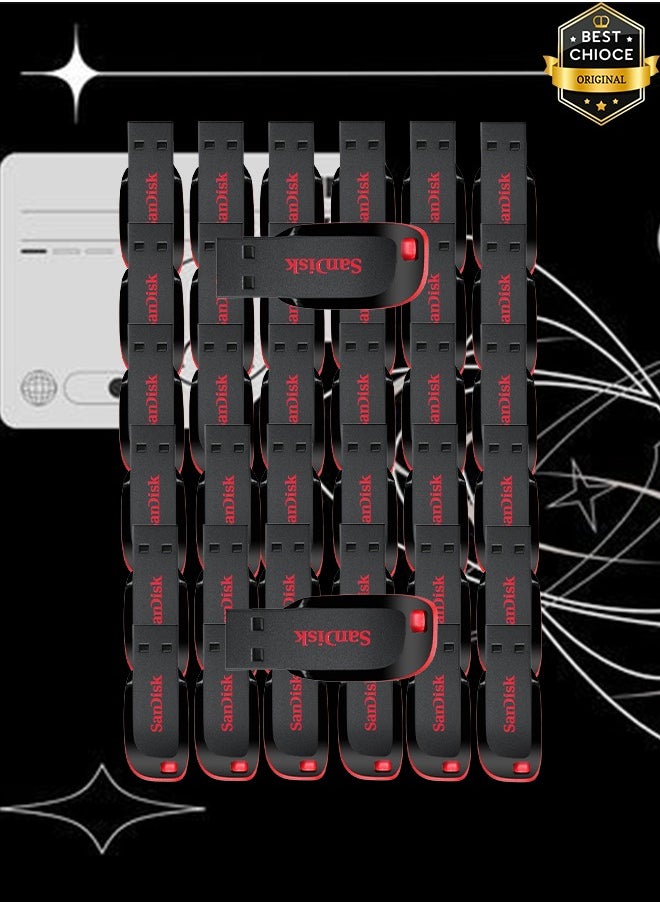 Sandisk 39 Pieces SanDisk Curzer Blade USB 2.0 Flash Drive 32GB  - Image 1