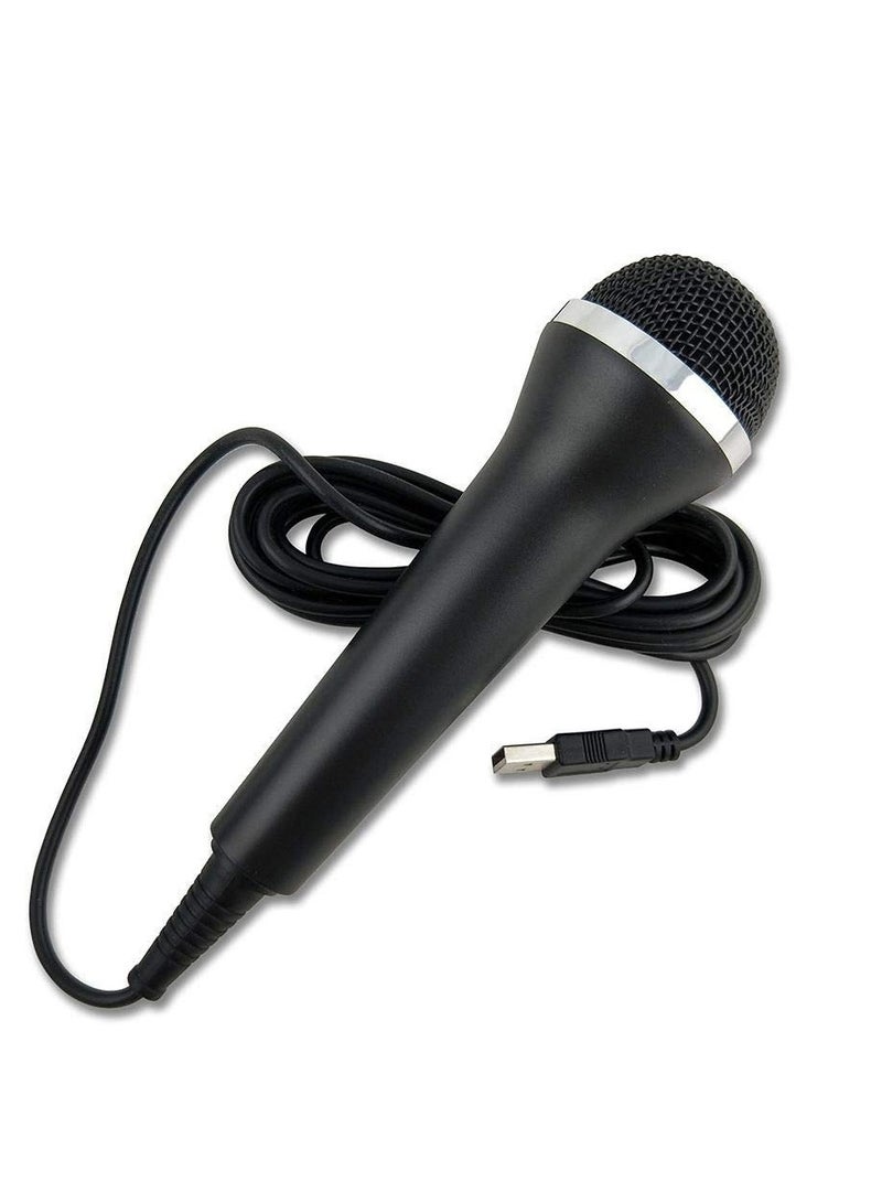 USB Universal Karaoke Mic Microphone for PS4/Xbox One Wii U & PC - Image 1