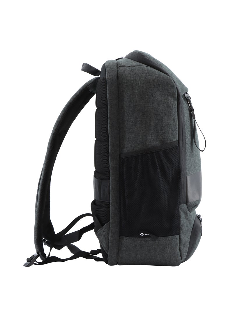 NATIONAL GEOGRAPHIC National Geographic Shadow RPET Backpack Anthracite, Durable Water Resistant Multi Compartments, Belt Loop, RFID Pocket, Ample Storage Padded Computer Bag For Travel Business Office Men Women School  - Image 4