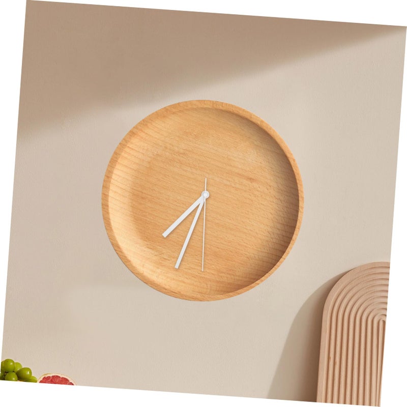 White Silent Clock Movement Kit with Straight Hands Easy Install DIY Wall Clock Mechanism - Image 4