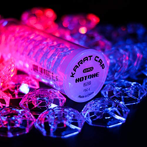 Hotone Karat Cap Transparent Cover for Foot Switch Switch Protector Upper Pedal Button - Pack of 10 - Image 5