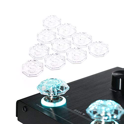 Hotone Karat Cap Transparent Cover for Foot Switch Switch Protector Upper Pedal Button - Pack of 10 - Image 1