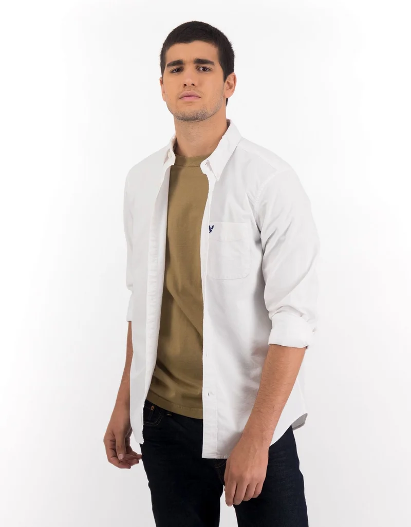 AE Slim Fit Flex Oxford Button-Up Shirt