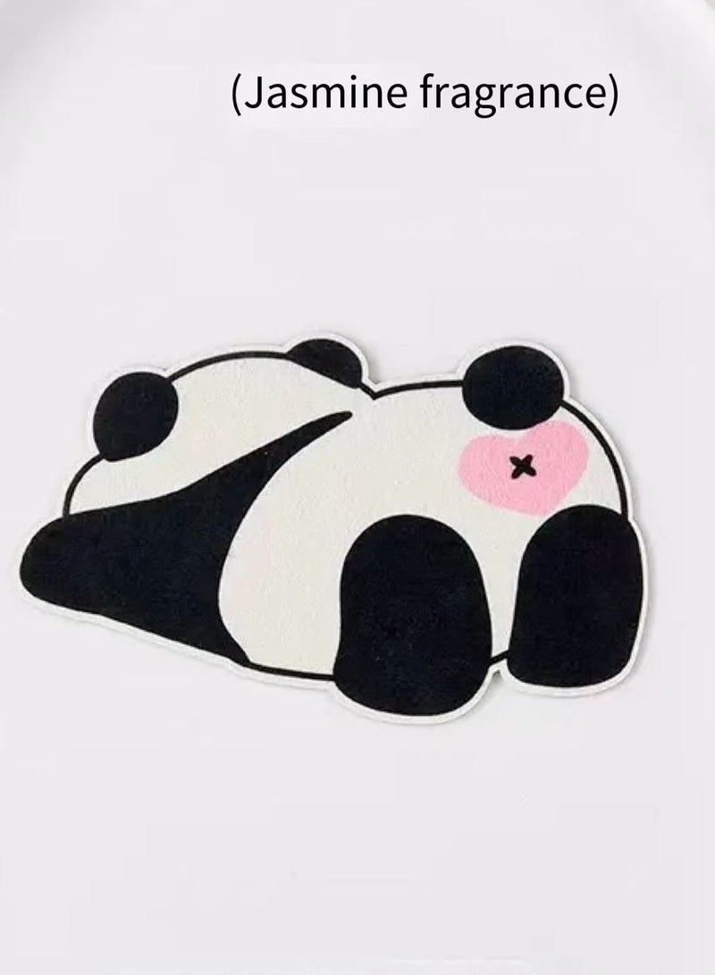 Generic Self-adhesive toilet deodorant aroma sticker perfume cute panda [jasmine flavor]  - Image 1