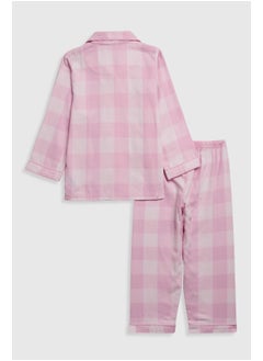 mothercare Check Woven Pyjamas  - Image 1
