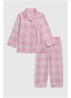 mothercare Check Woven Pyjamas  - Image 2
