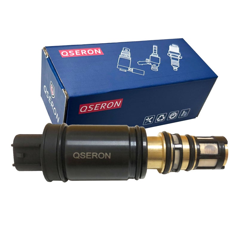QSERON AC Compressor Control Solenoid Valve 5SE09C 5SE12C 6SEU16 TSE17C TSB17C TSB19C is suitable for TOYOTA Camry 2.5L 2012-2017,for Toyota Avalon 3.5L 2013-2017,Sienna RAV4 Corolla - Image 4