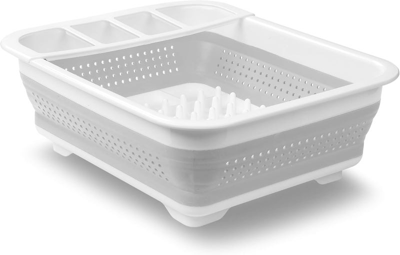 madesmart Collapsible Drying Dish Rack  SINKWARE Collection  Easy Storage  BPAFree - Image 3