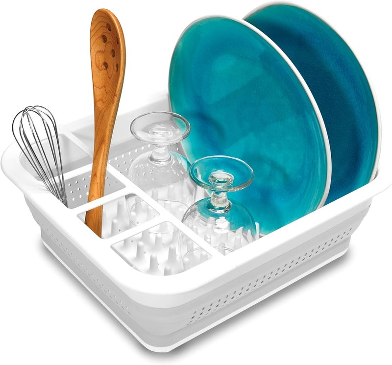 madesmart Collapsible Drying Dish Rack  SINKWARE Collection  Easy Storage  BPAFree - Image 2