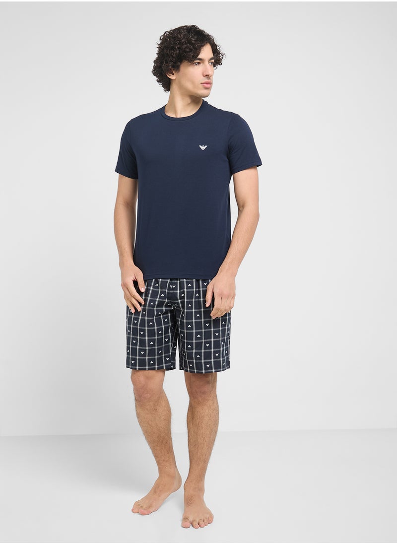 EMPORIO ARMANI - Logo Crew Neck T-Shirt - Image 1