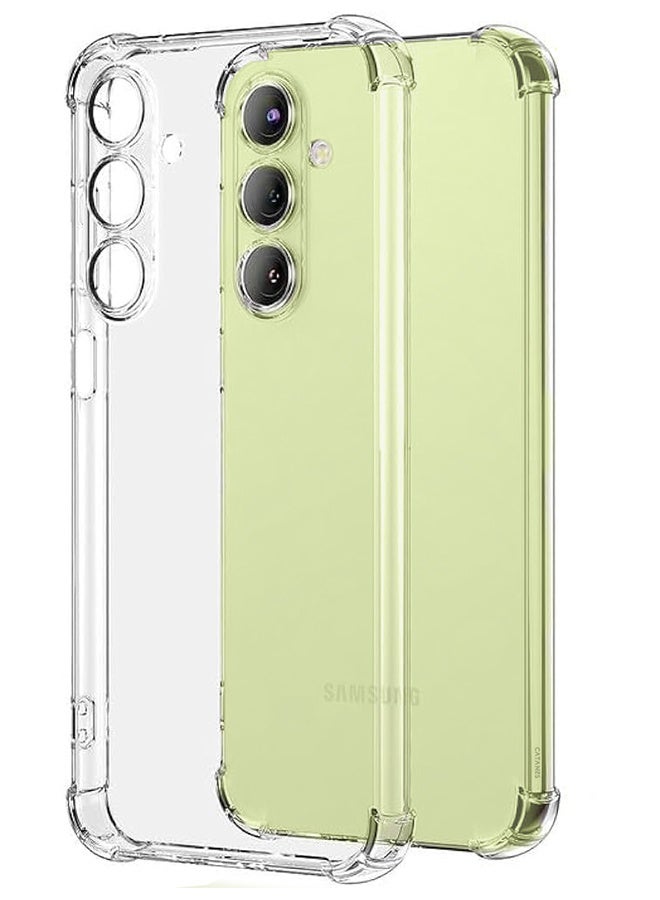 DUSALA 3 Pack for Samsung Galaxy A05s 5G Gorilla Case and 2 Screen Protectors Shock-Absorption Flexible Clear TPU Rubber Protective Cell Phone Cover Slim Fit Transparent Protective Case Cover - Image 3