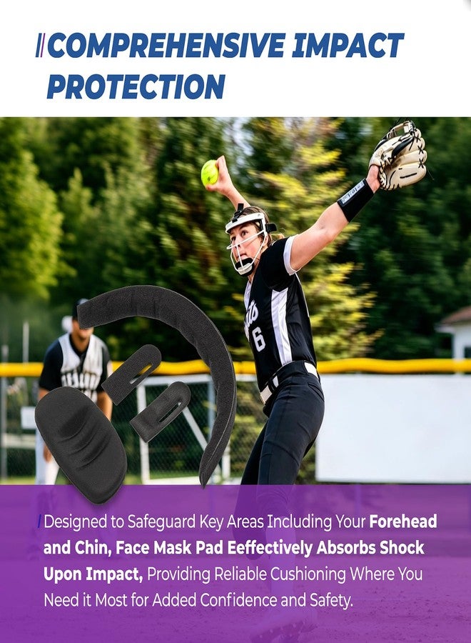Dimakung Softball Face Mask Padding for Rip It Youth & Adult Fielders Helmet - Image 5