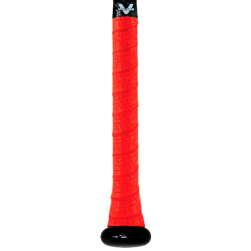 Vulcan | 1.00mm Bat Grip | Baseball/Softball | Bright Red - Image 5
