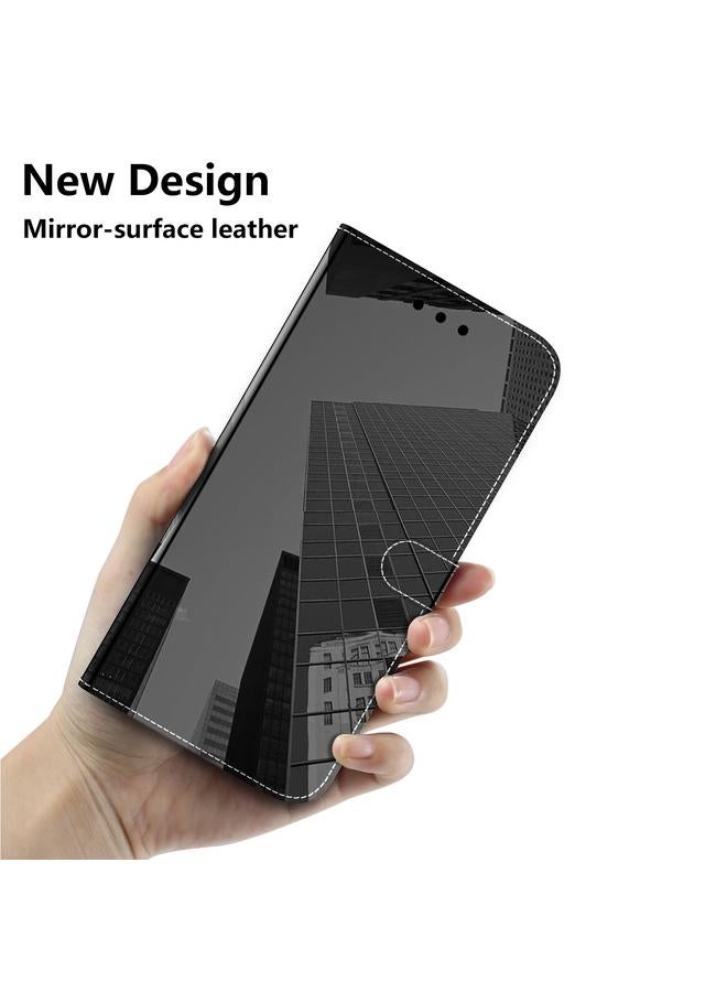 اس-توب جراب لهاتف Infinix Smart 6 Plus مصنوع من الجلد الصناعي بسطح عاكس - Image 5