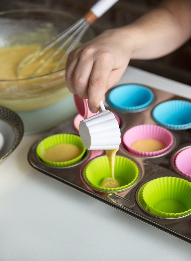 Bakelicious Cupcake Batter Spoon, Pink - Image 4