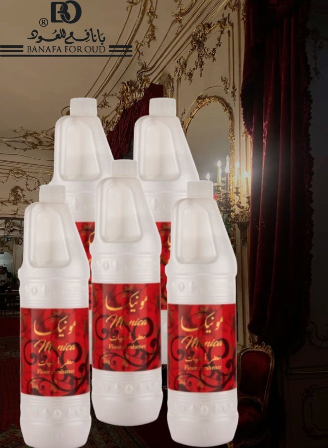 Banafa 5 Pieces Monica Floor Freshener 900ML - Image 1