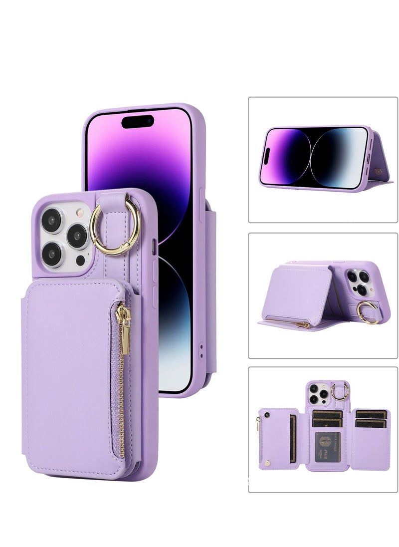 Y&D iPhone 14 phone case with protective case lanyard phone case leather sticker multi-functional phone case optional iPhone 14/iPhone 14 pro/iPhone 14 promax/iPhone 14 plus 