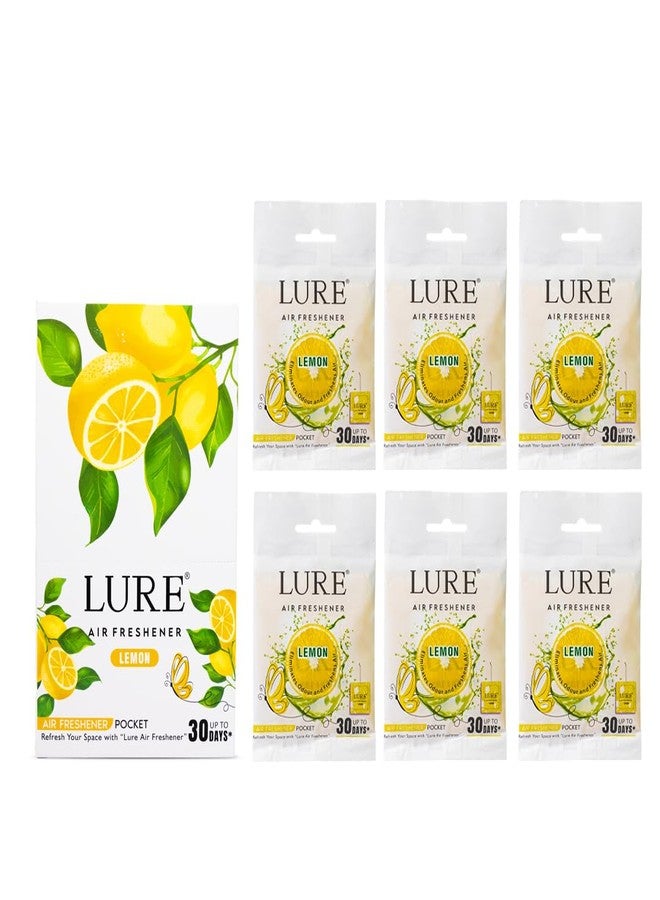 لور معطر جو جل لور للجيب للحمام والمرحاض والمنزل | حماية من الجراثيم | يدوم حتى 30 يومًا - ليمون 10 جم (عبوة من 6 قطع) - Image 5