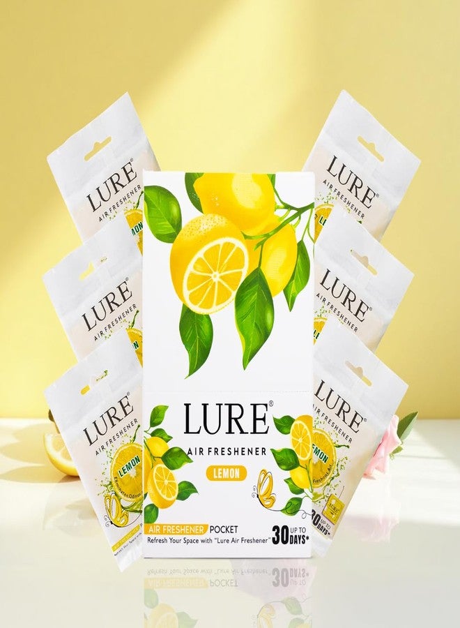 لور معطر جو جل لور للجيب للحمام والمرحاض والمنزل | حماية من الجراثيم | يدوم حتى 30 يومًا - ليمون 10 جم (عبوة من 6 قطع) - Image 1