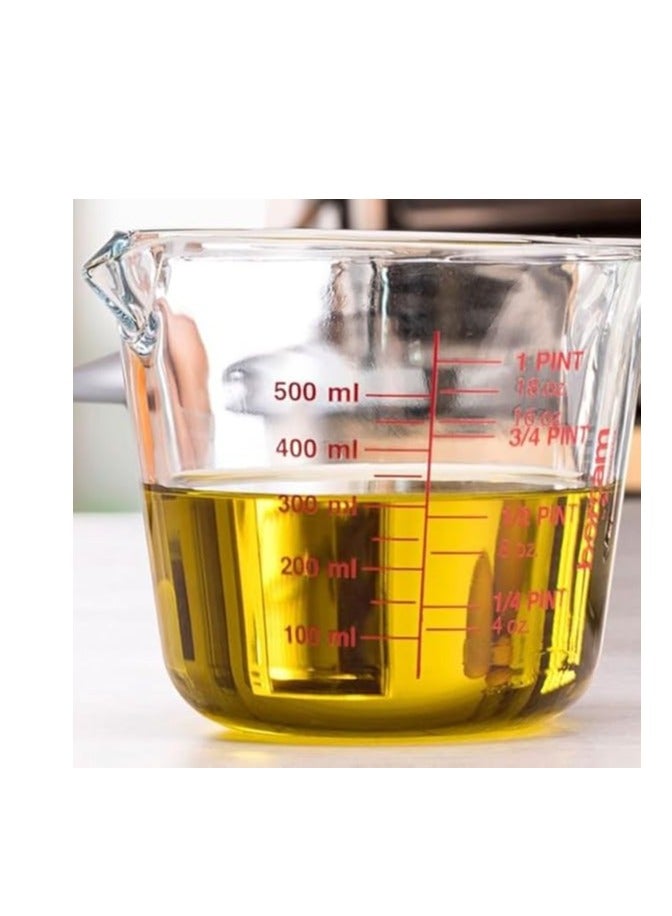 Pasabahce Borcam Mix &Prep Measuring Cup 500 ml -Turkey Made - Image 4