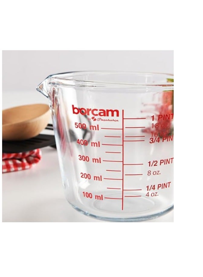 Pasabahce Borcam Mix &Prep Measuring Cup 500 ml -Turkey Made - Image 5
