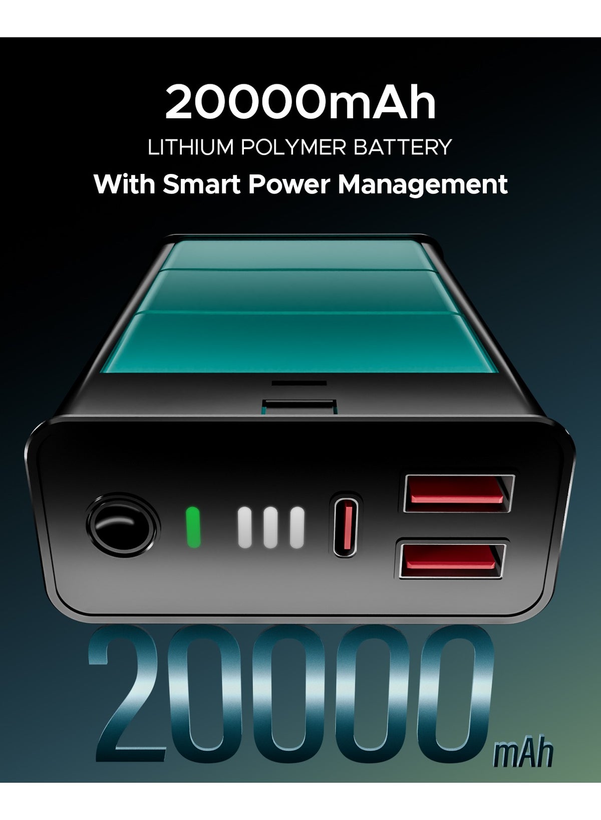 Boat Energyshroom 20000Mah Pb400 Pro Power Bank - Carbon Black