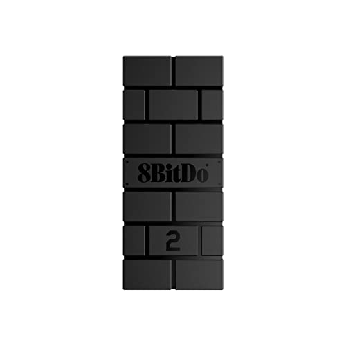 8BitDo Wireless USB Adapter 2 for Switch/Switch 2, Windows PC, Mac & Raspberry Pi, Compatible with Xbox Series X & S Controller, Xbox One Bluetooth Controller, Switch Pro and PS5 Controller (Black) - Image 2
