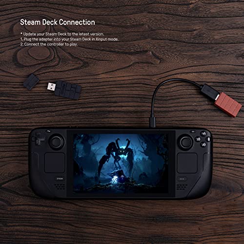 8BitDo Wireless USB Adapter 2 for Switch/Switch 2, Windows PC, Mac & Raspberry Pi, Compatible with Xbox Series X & S Controller, Xbox One Bluetooth Controller, Switch Pro and PS5 Controller (Black) - Image 4