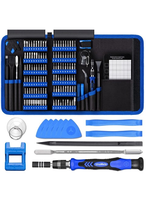 Magnetic Screwdriver Kit , 139 in 1 Computer Repair Tool Kit , Bits Compatible for PC Building, Laptop, MacBook, Tablet, iPhone, PS4, Xbox, Game Console