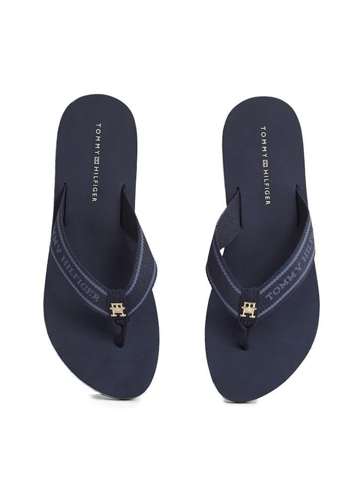 تومي هيلفيغر Webbing Beach Flip Flops