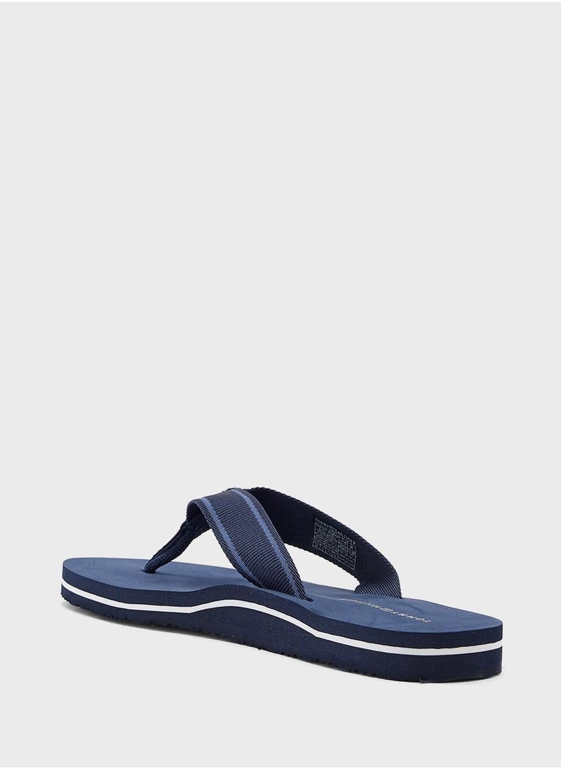 TOMMY HILFIGER Webbing Beach Flip Flops  - Image 2