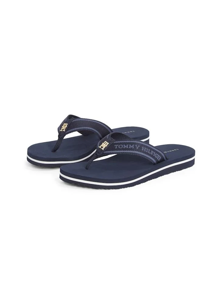 تومي هيلفيغر Webbing Beach Flip Flops