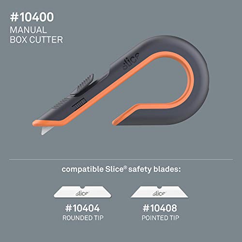 Slice 10503 Box Cutter, Retractable, Utility Knife, Finger Friendly edge, Stays Sharp up to 11x Longer Than Metal , 6 Pack - Image 3