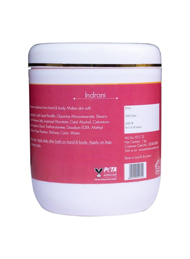 Indrani Cosmetics Indrani Hand And Body Cream 1kg - Image 4
