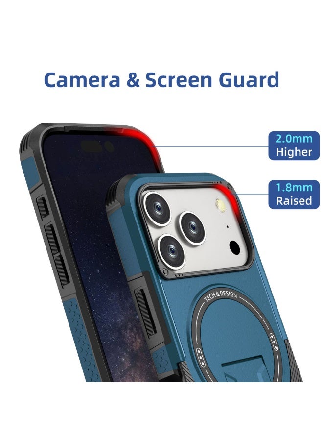 general Suitable for iPhone 17ProMax/17Pro mobile phone protective cover, magnetic bracket, all-inclusive anti-drop mobile phone case - Image 3