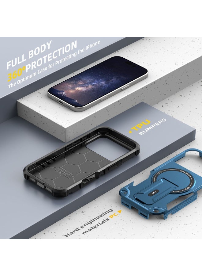 general Suitable for iPhone 17ProMax/17Pro mobile phone protective cover, magnetic bracket, all-inclusive anti-drop mobile phone case - Image 5