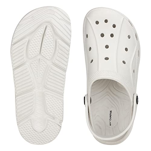 Campus Men's Gc-4003 Off.Wht Clogs - 7Uk/India Gc-4003, White - Image 3