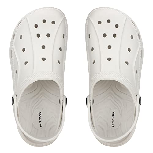 Campus Men's Gc-4003 Off.Wht Clogs - 7Uk/India Gc-4003, White - Image 5