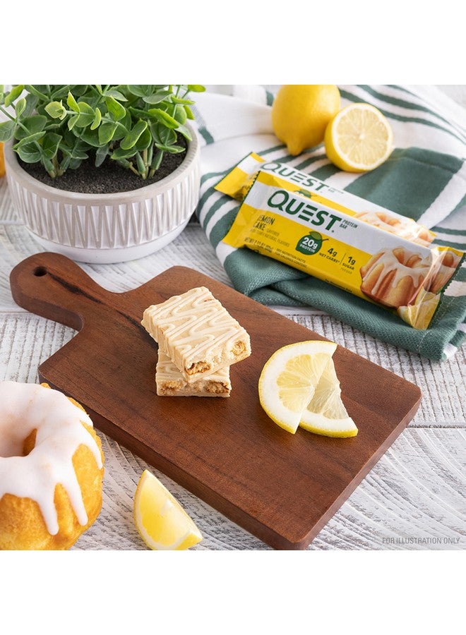 Quest Nutrition Lemon Cake Protein Bars, High Protein, Low Carb, Gluten Free, Keto Friendly, 12 Count (Pack of 1) - Image 5