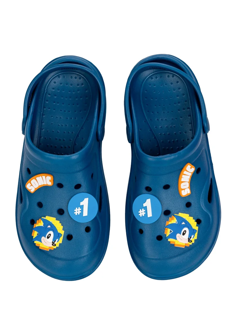 سونيك Comic Kicks by UrbanHaul Sonic the Hedgehog Clogs For Boys