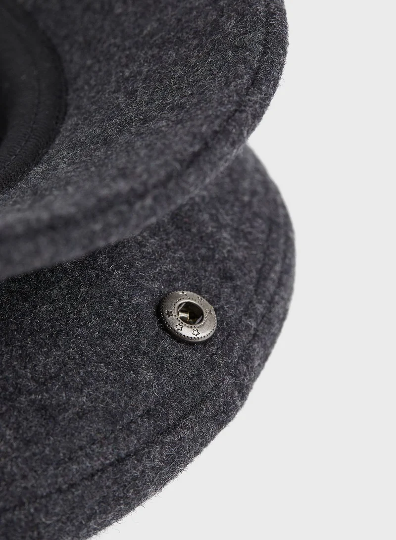 H&M Wool Blend Flat Cap