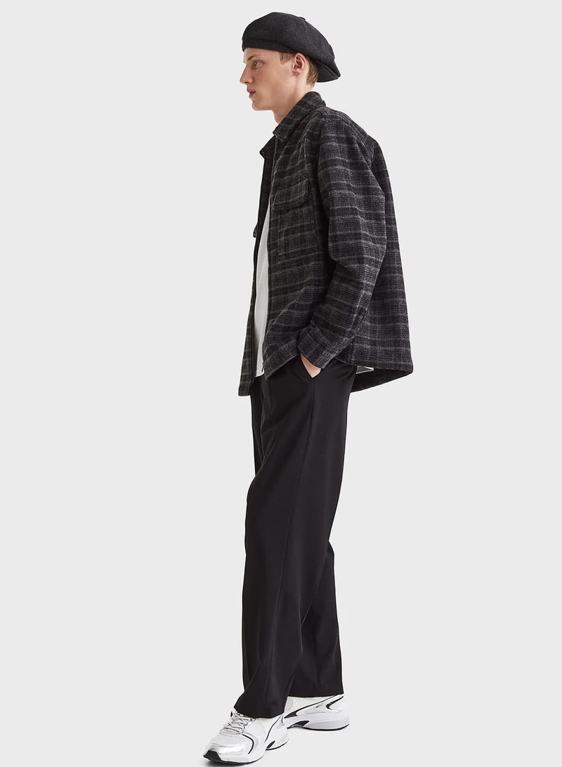 H&M Wool Blend Flat Cap