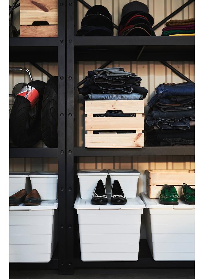 زبون رف، أسود، 84×39 سم - Image 2