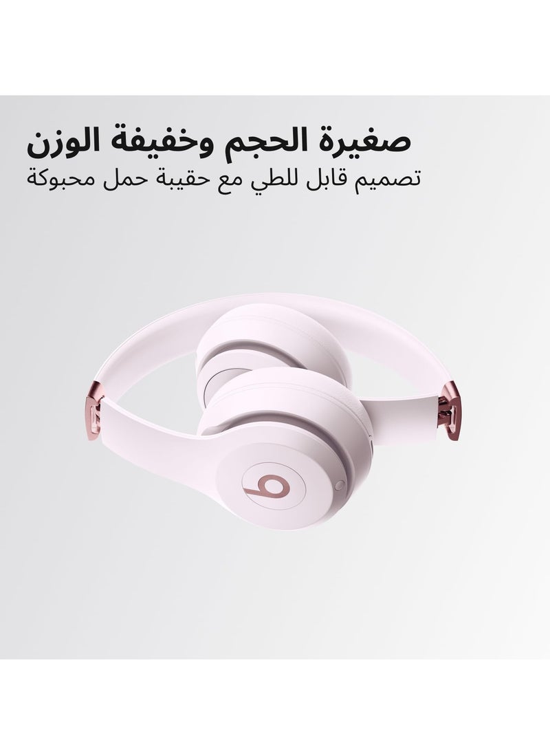 Generic - Beats Solo 4 – Wireless Bluetooth On-Ear Headphones, Apple & Android Compatible, Up to 50 hours of Battery Life – Cloud Pink - Image 1