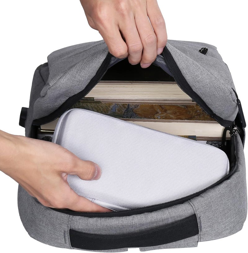 Khanka حافظة تخزين لآلة حاسبة Texas Instruments TI - 84 Python/TI-83 Plus/TI-84 Plus/TI-84 Plus CE الملونة، حافظة فقط (أبيض ساطع) - Image 2