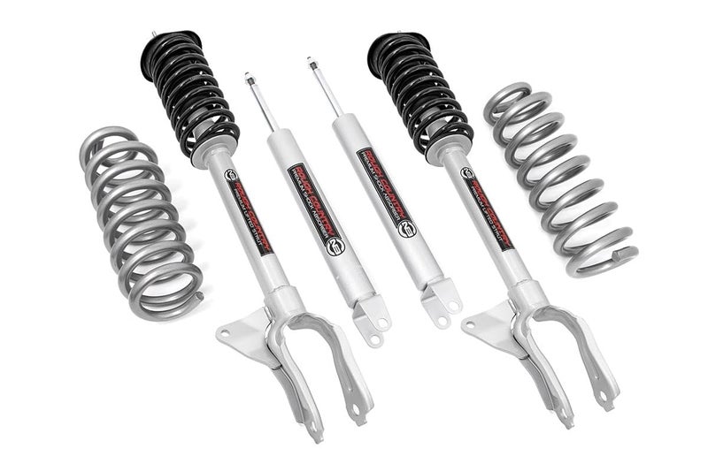 Rough Country 2.5 Lift Kit w/N3 Struts for 16-22 Jeep Grand Cherokee WK2-91430 - Image 1