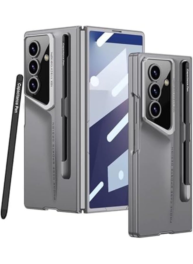 Fekra Premium For Samsung Galaxy Z Fold 7 5G Case with Stylus PC + Tempered Glass Slim Phone Cover For Z Fold7 - Image 1