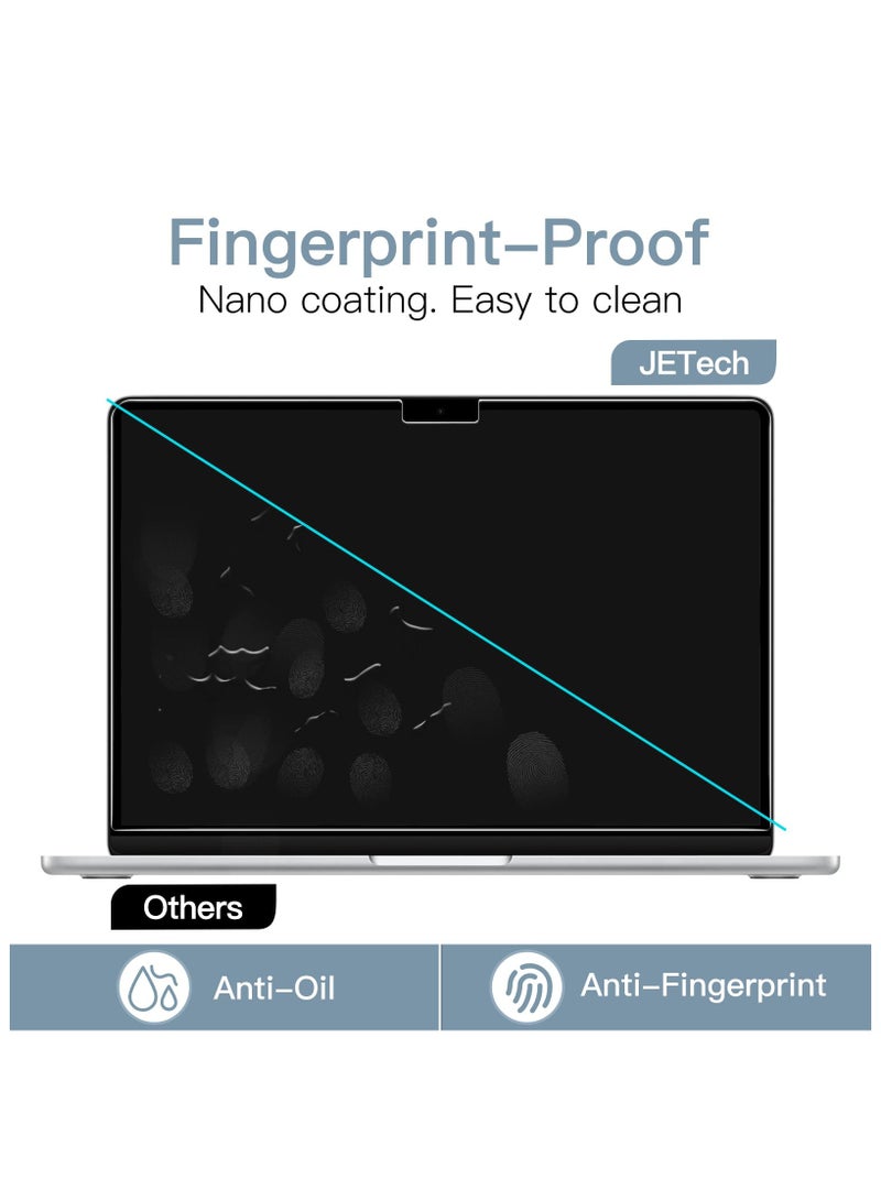 [2-Pack] Screen Protector For MacBook Air 13.6 Inch (2024/2022 M3 A3113 M2 A2681) Anti-Glare PET Matte Film Anti-Fingerprint - Image 4