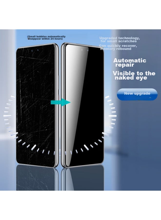 Freeson Screen Protector For Huawei Nova 12 Pro/Ultra, Oppo Reno 11 Pro, High-Definition Ceramic Hydrogel Film, Curved Full-Screen Flexible Protective Film [2-Pack] - Image 4