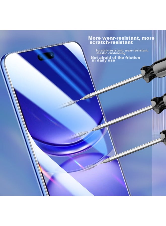 Freeson Screen Protector For Huawei Nova 12 Pro/Ultra, Oppo Reno 11 Pro, High-Definition Ceramic Hydrogel Film, Curved Full-Screen Flexible Protective Film [2-Pack] - Image 3
